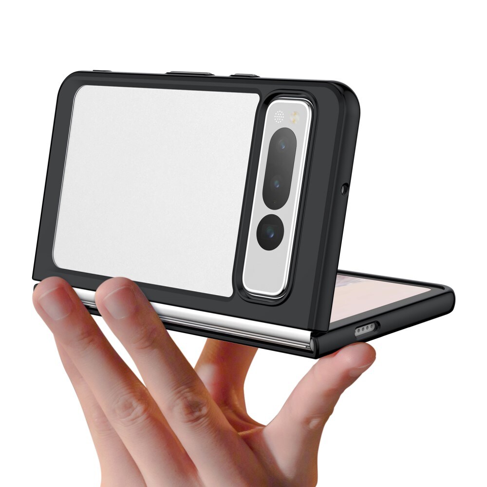 Google Pixel Fold Crystal Hybrid-cover, Sort