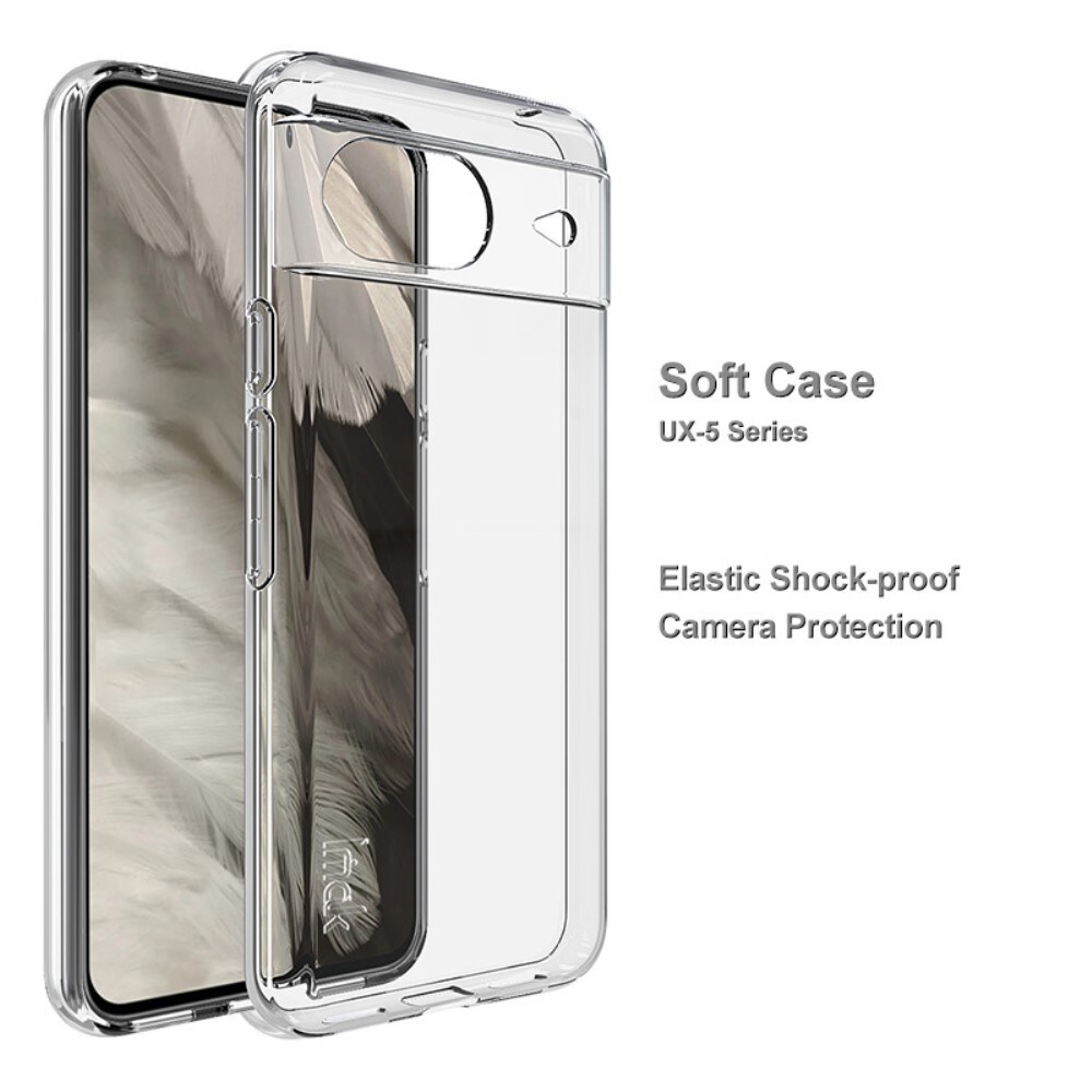 Google Pixel 8 Cover i TPU, Gennemsigtig