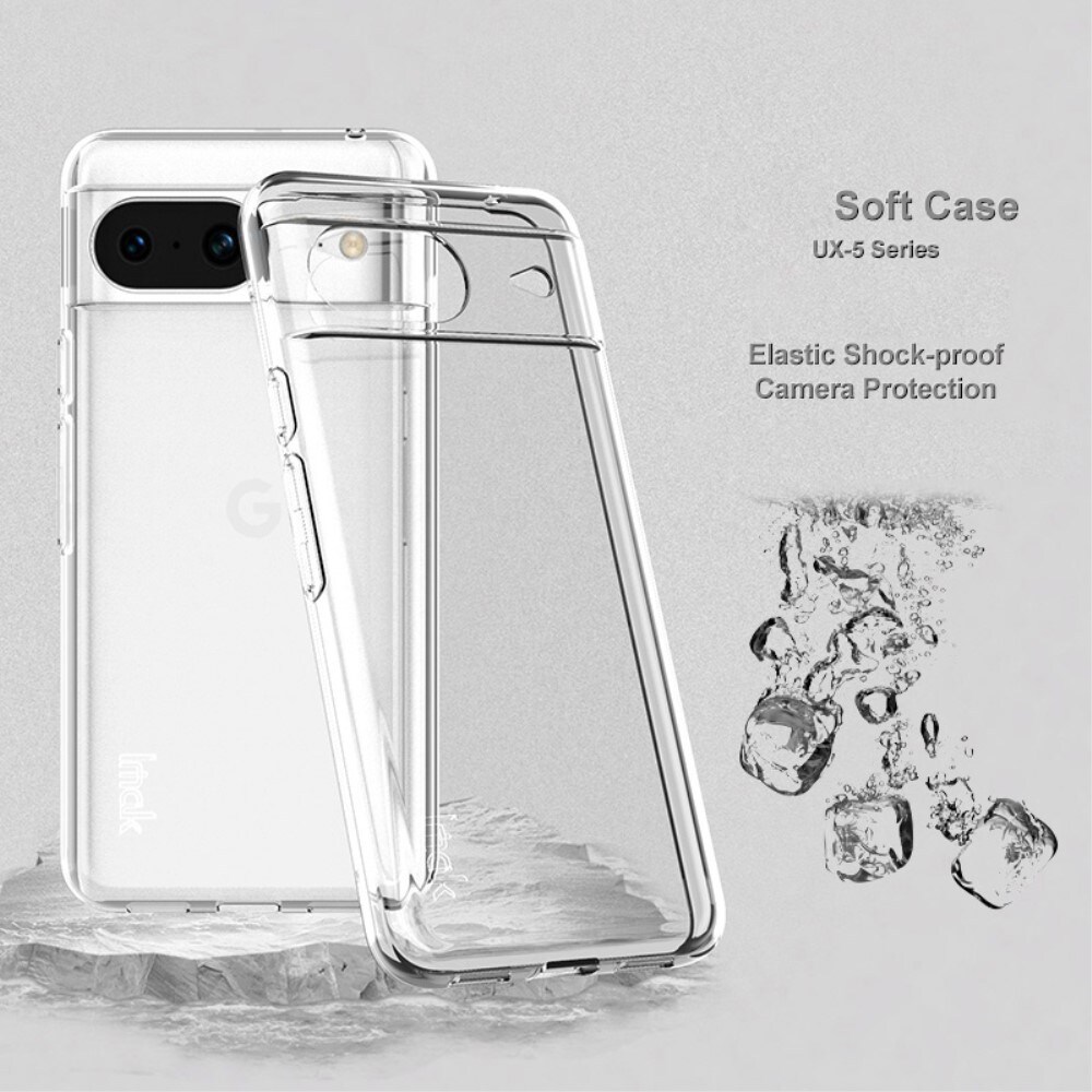 Google Pixel 8 Cover i TPU, Gennemsigtig