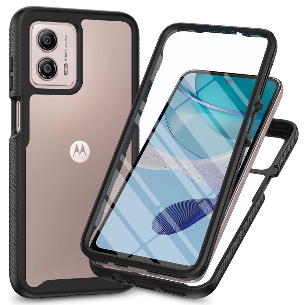 Motorola Moto G53 Mobilcover Full Protection, Sort