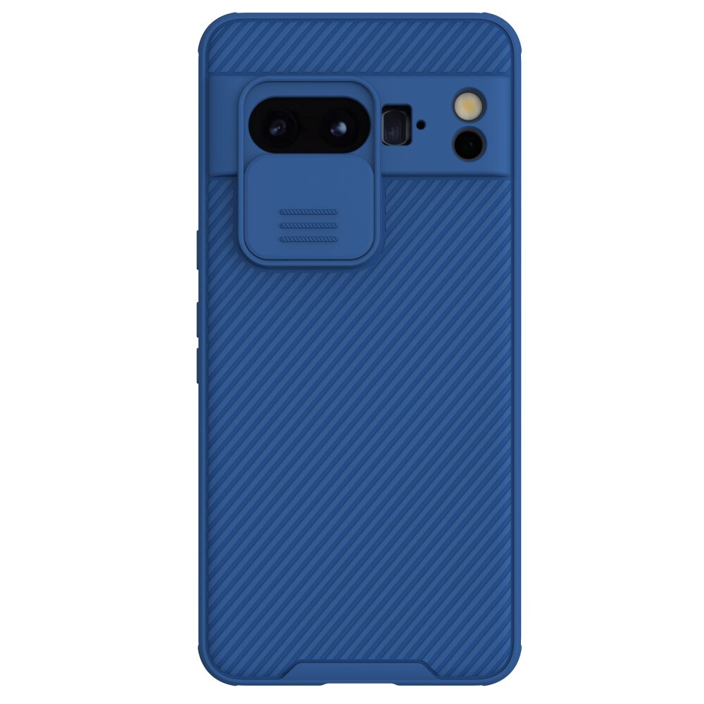 Google Pixel 8 Pro Cover med kamerabeskyttelse - CamShield, Blå