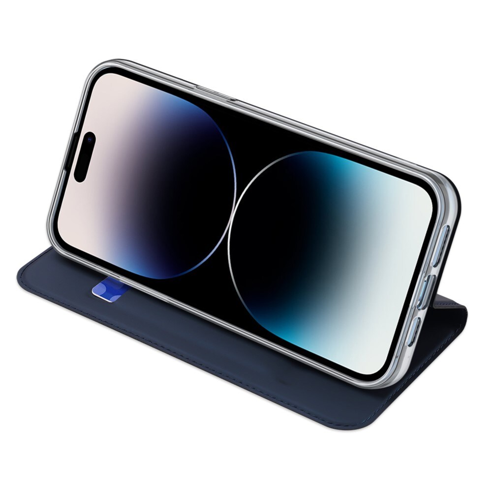 iPhone 15 Pro Slankt mobiletui, Navy