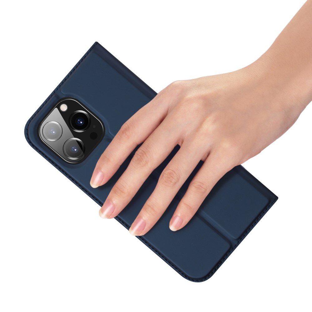 iPhone 15 Pro Slankt mobiletui, Navy
