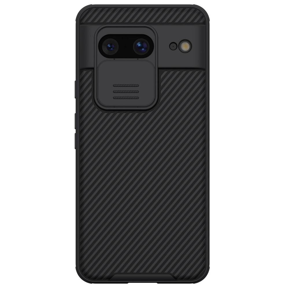 Google Pixel 8 Cover med kamerabeskyttelse - CamShield, Sort