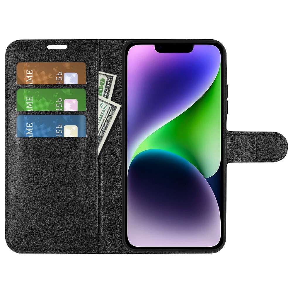 iPhone 15 Plus Enkelt mobiletui, Sort