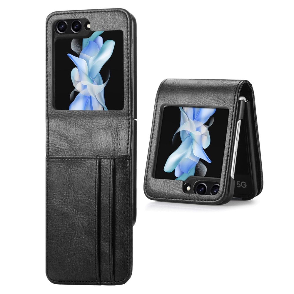 Samsung Galaxy Z Flip 5 Enkelt mobiletui, Sort