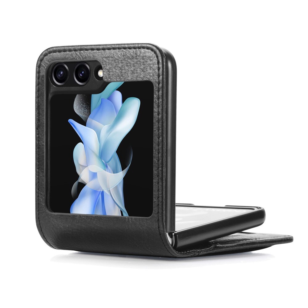 Samsung Galaxy Z Flip 5 Enkelt mobiletui, Sort