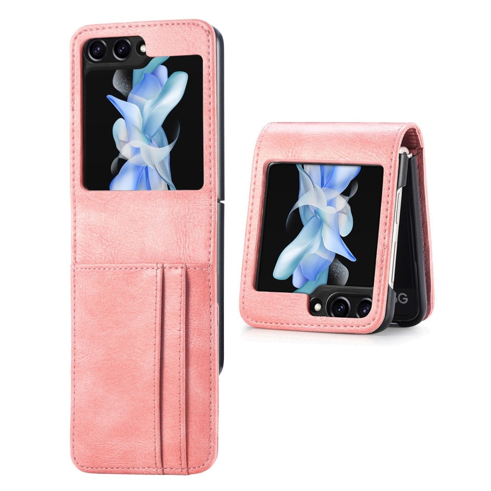 Samsung Galaxy Z Flip 5 Enkelt mobiletui, Lyserød