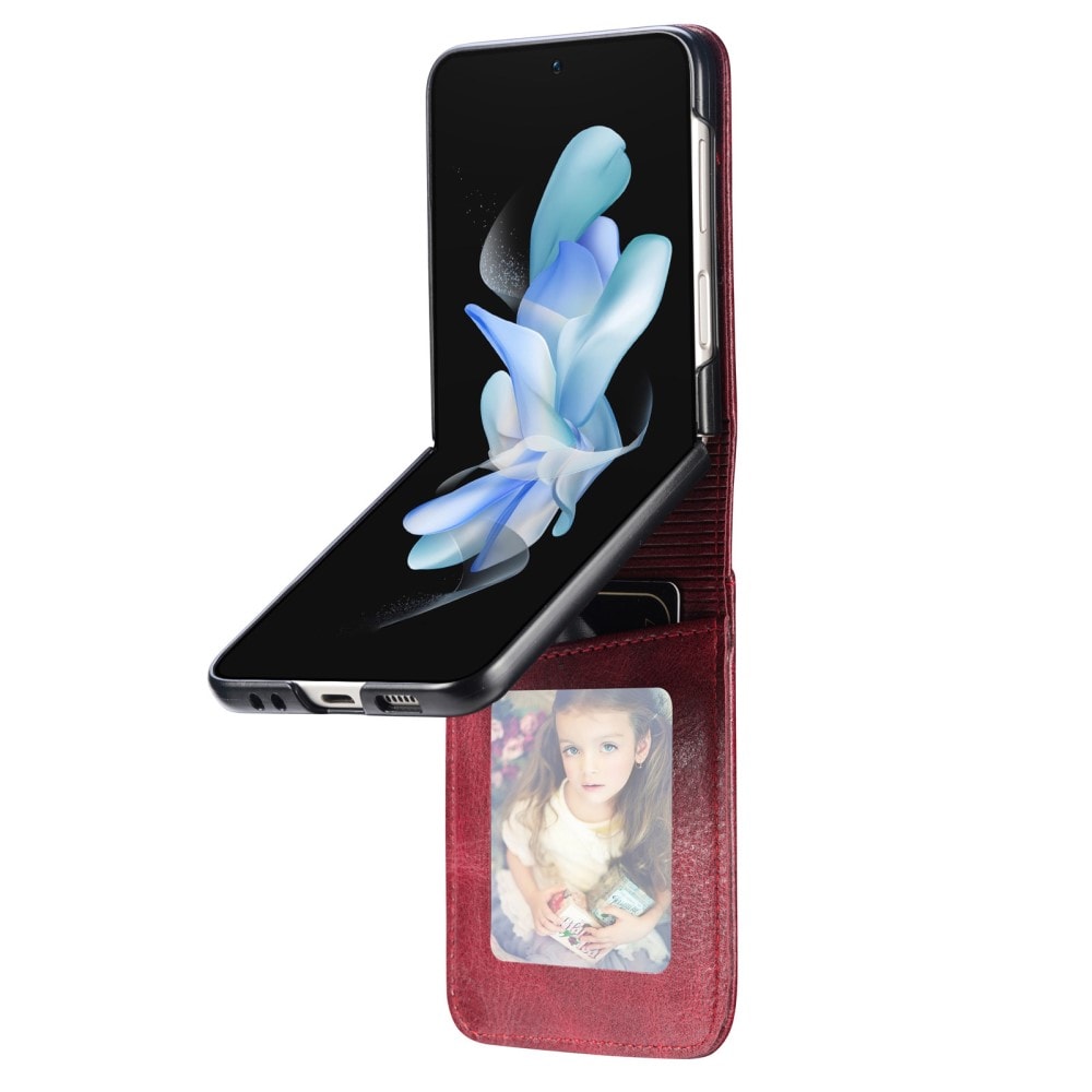 Samsung Galaxy Z Flip 5 Enkelt mobiletui, Rød