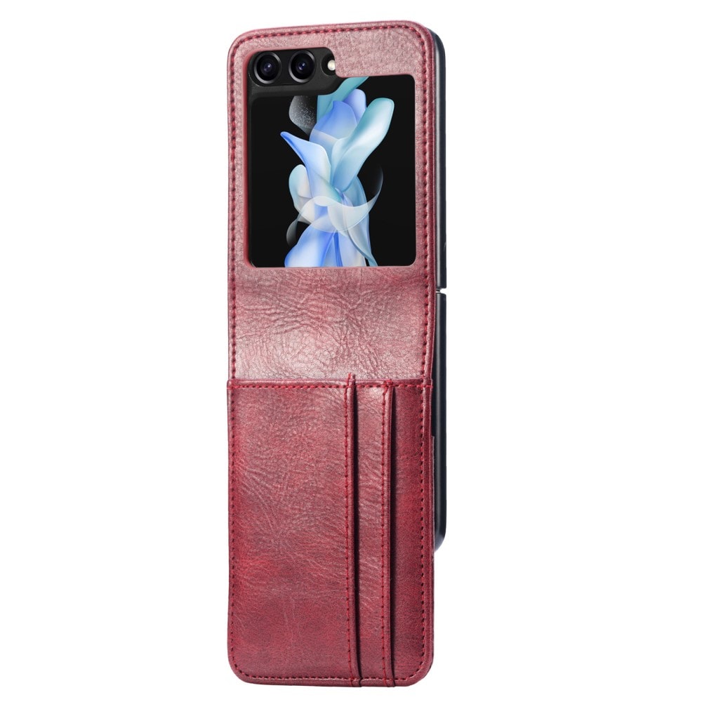 Samsung Galaxy Z Flip 5 Enkelt mobiletui, Rød