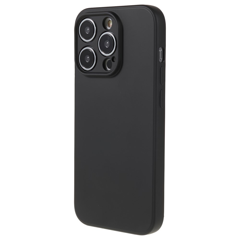 iPhone 15 Pro Max Mobilcover i TPU, Sort