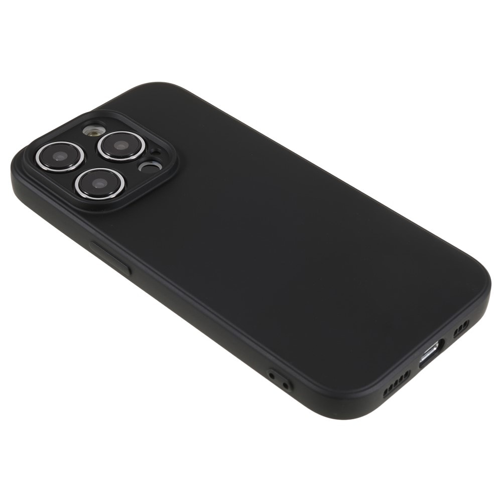 iPhone 15 Pro Max Mobilcover i TPU, Sort