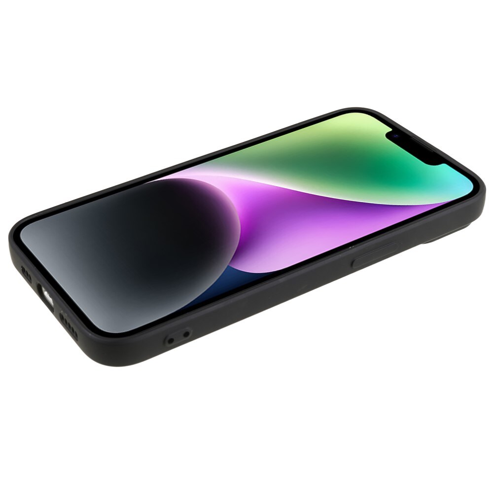 iPhone 15 Mobilcover i TPU, Sort