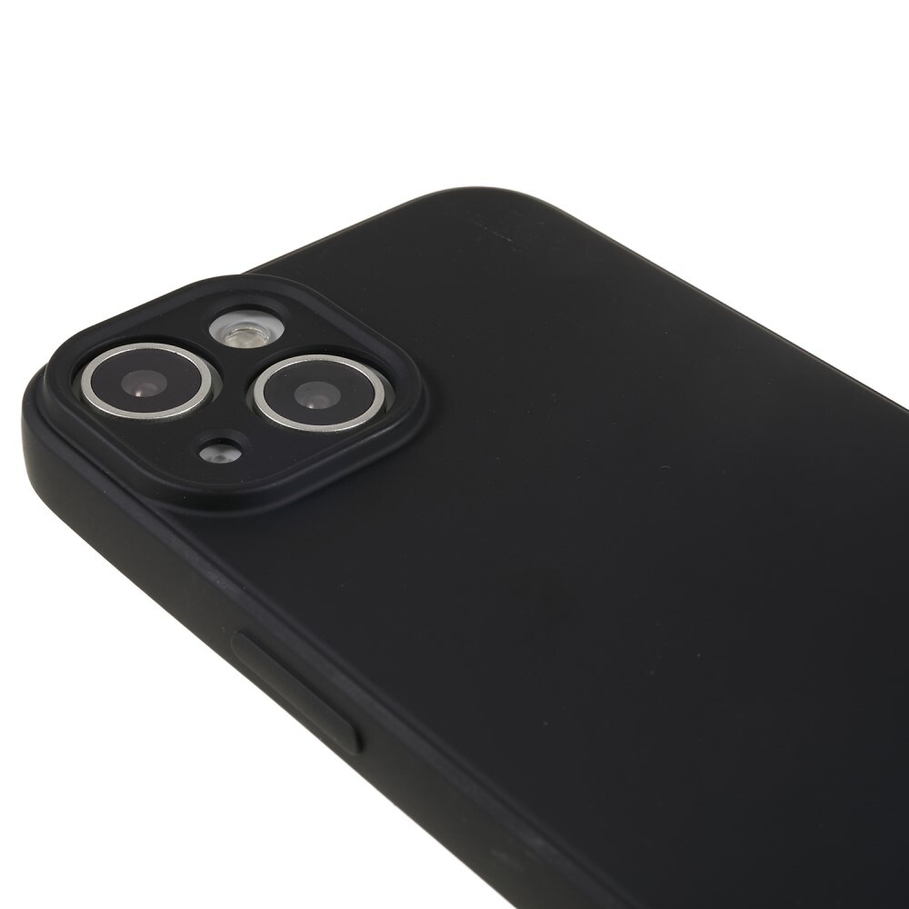 iPhone 15 Mobilcover i TPU, Sort