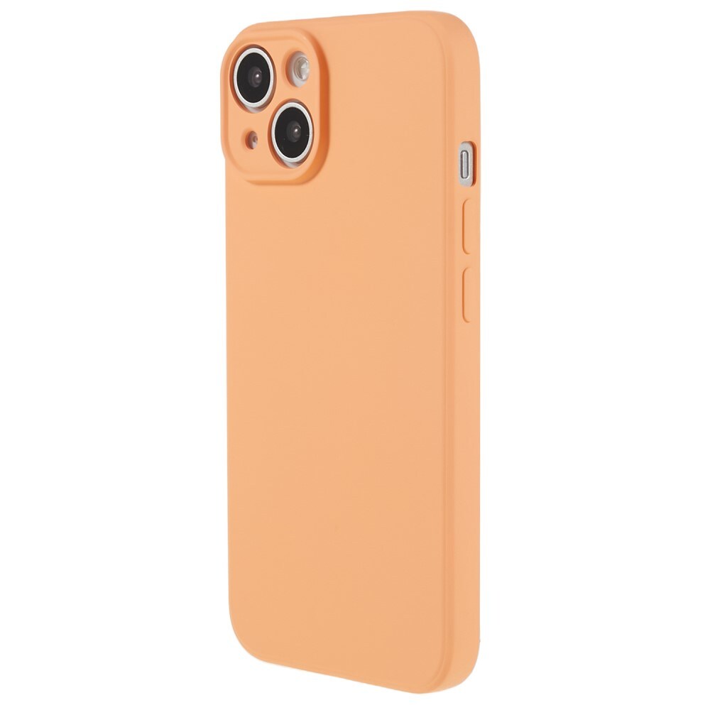 iPhone 15 Mobilcover i TPU, Orange