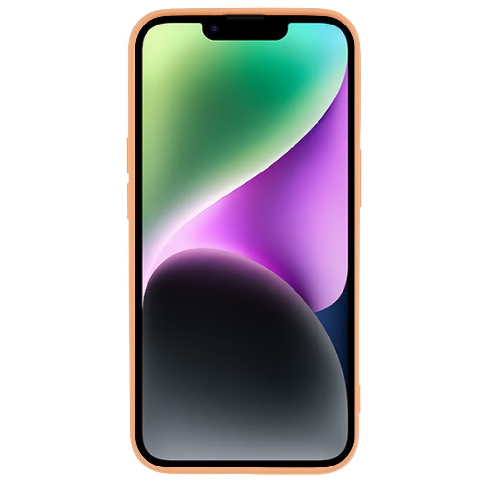 iPhone 15 Mobilcover i TPU, Orange