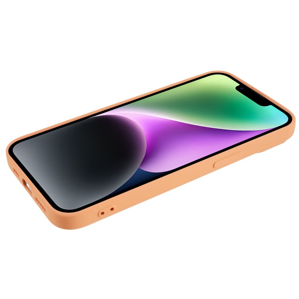 iPhone 15 Mobilcover i TPU, Orange