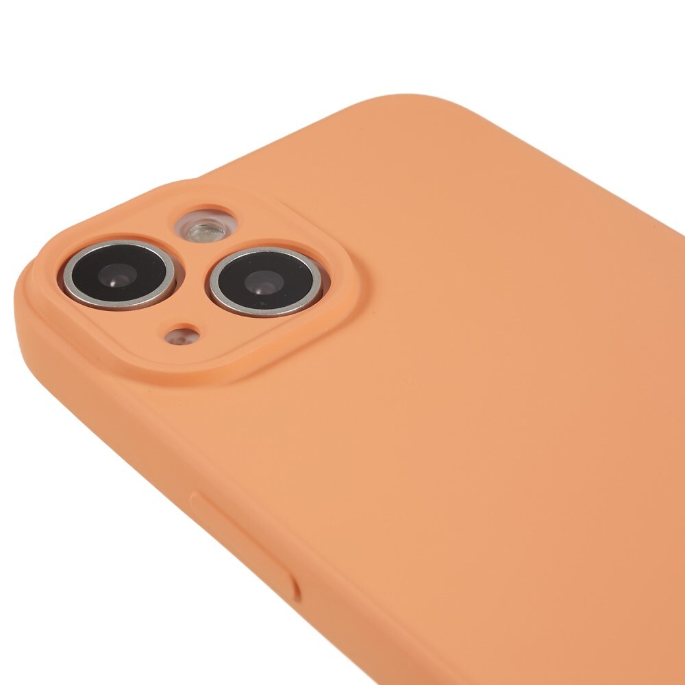 iPhone 15 Mobilcover i TPU, Orange