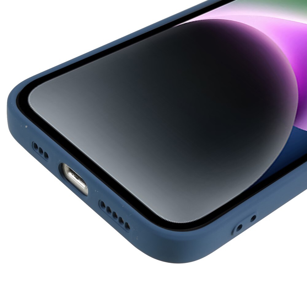 iPhone 15 Mobilcover i TPU, Blå