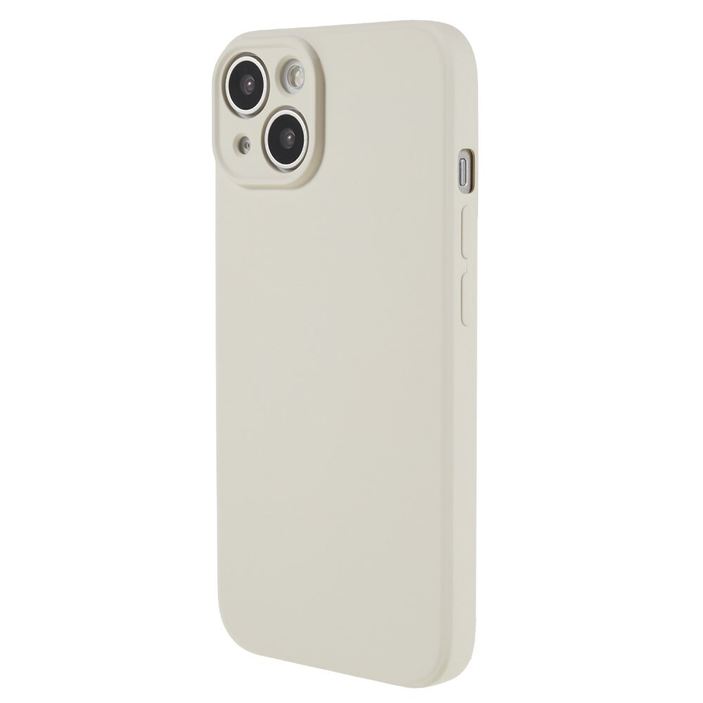 iPhone 15 Mobilcover i TPU, Beige