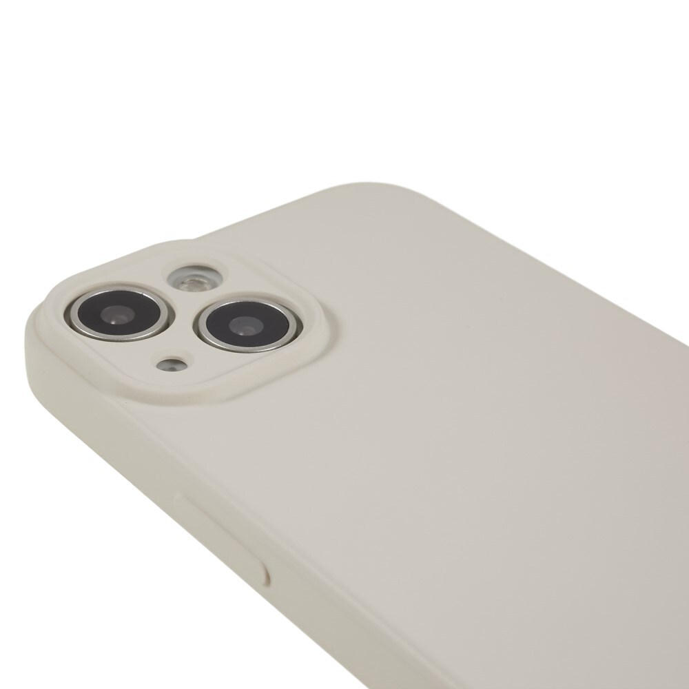 iPhone 15 Mobilcover i TPU, Beige
