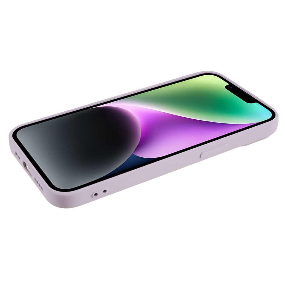 iPhone 15 Mobilcover i TPU, Lilla