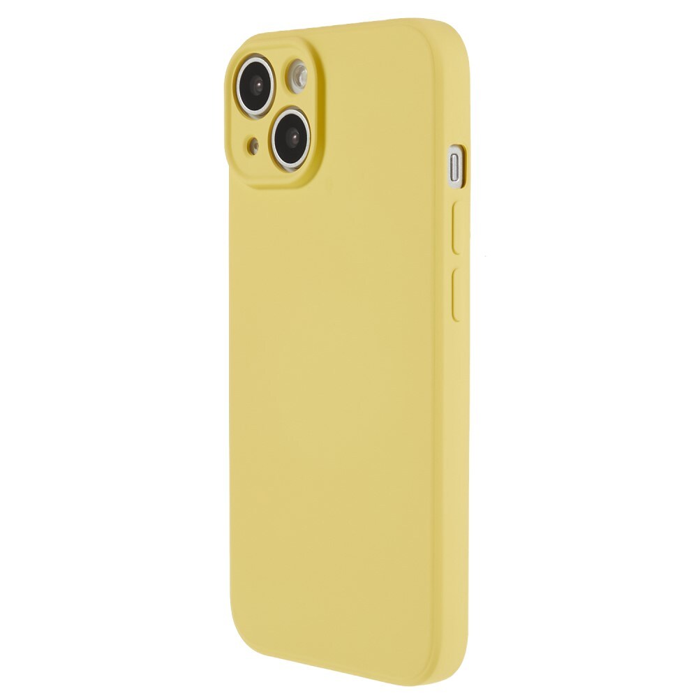 iPhone 15 Mobilcover i TPU, Gul