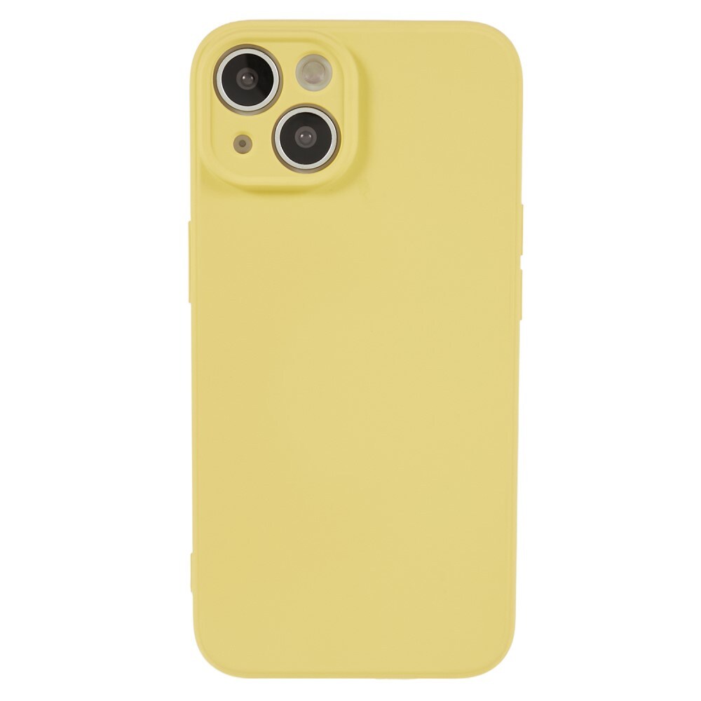 iPhone 15 Mobilcover i TPU, Gul