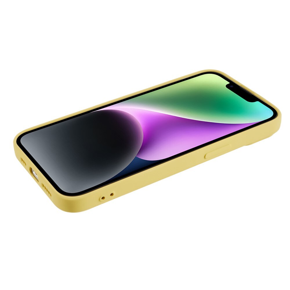 iPhone 15 Mobilcover i TPU, Gul
