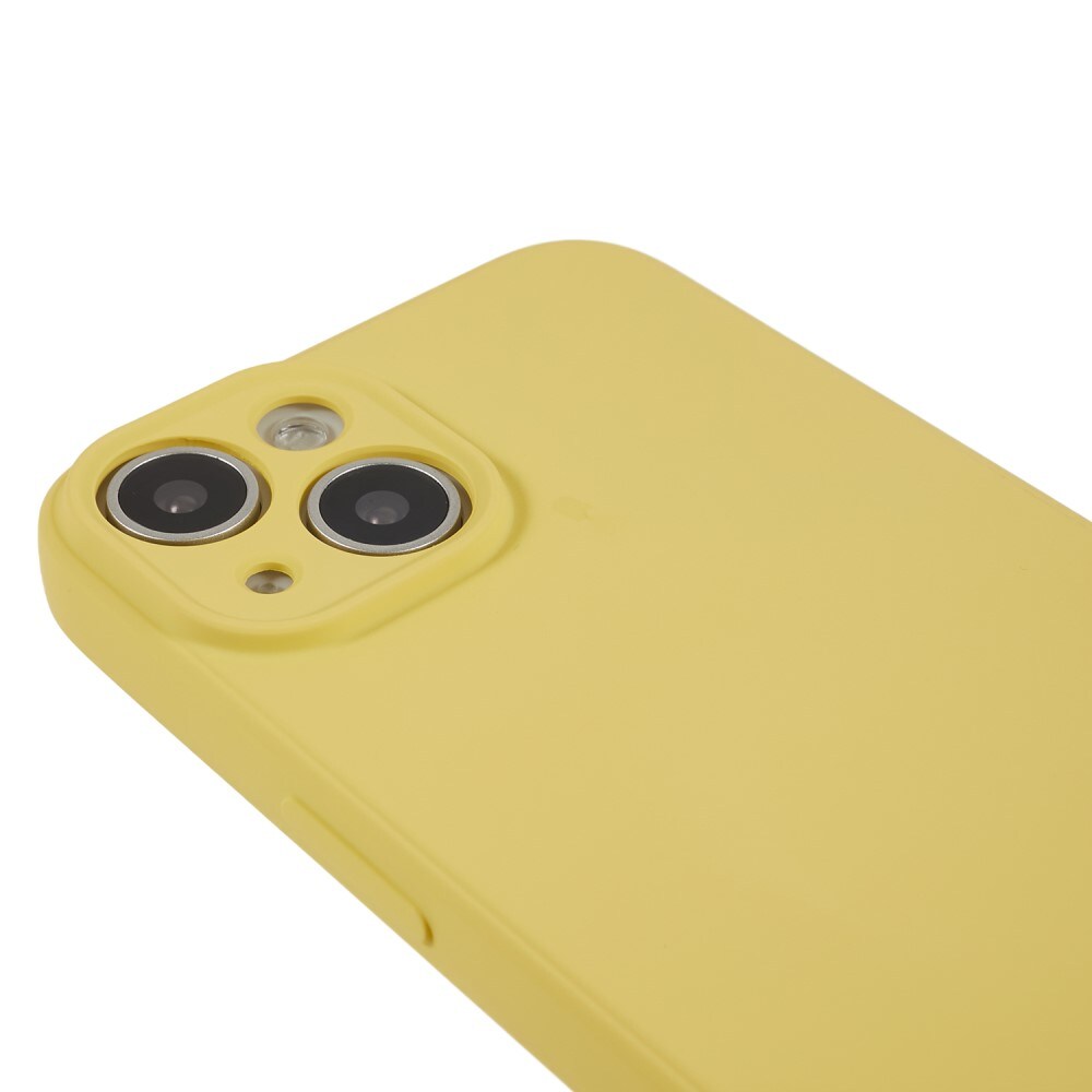 iPhone 15 Mobilcover i TPU, Gul