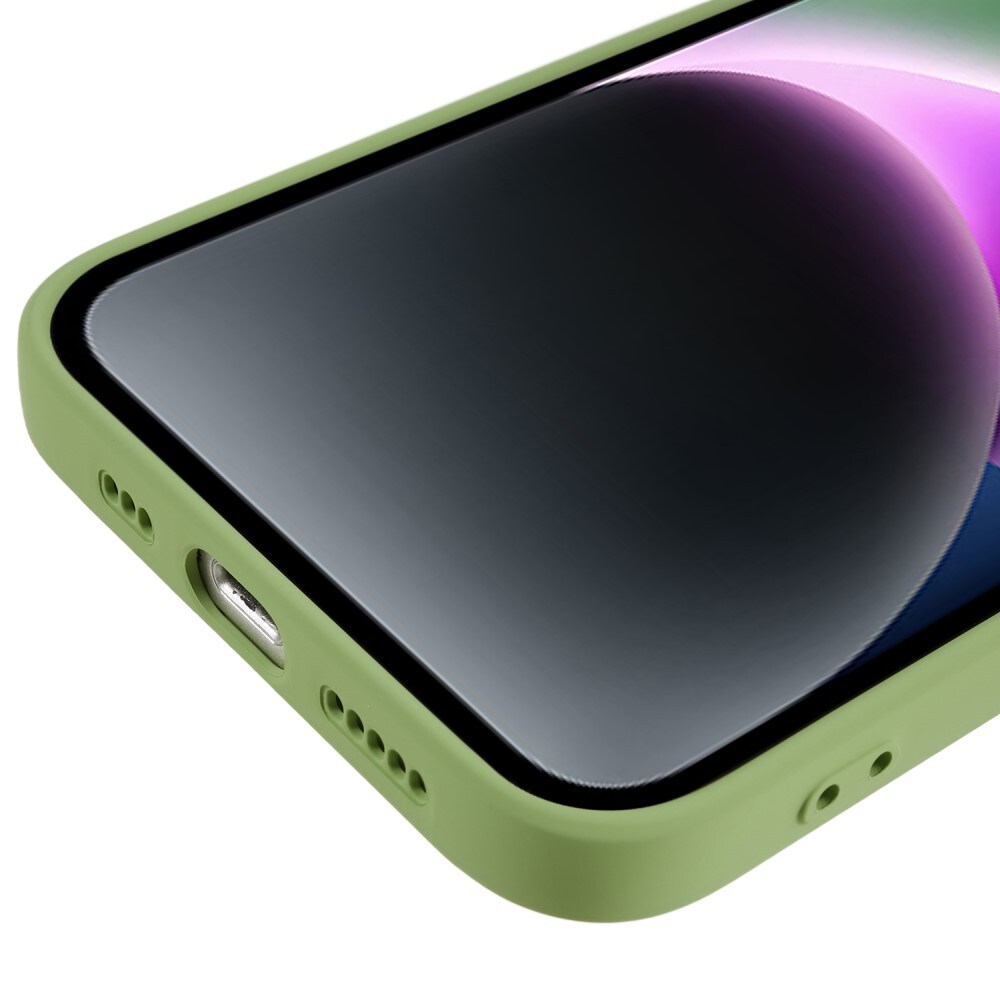 iPhone 15 Mobilcover i TPU, Grøn