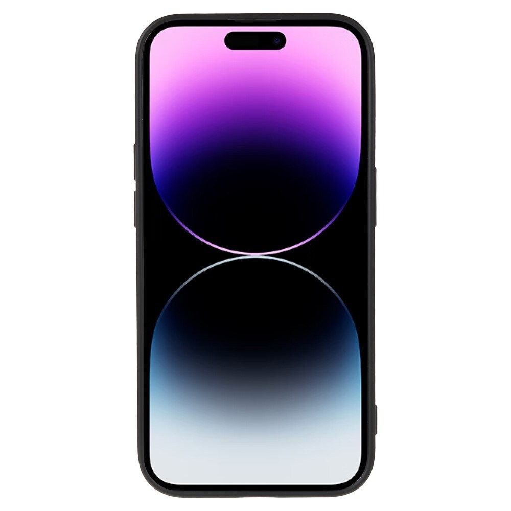 iPhone 15 Pro Mobilcover i TPU, Sort
