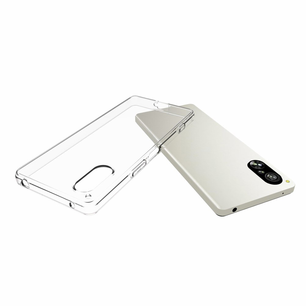 Sony Xperia 5 V Tyndt TPU-cover, Gennemsigtig