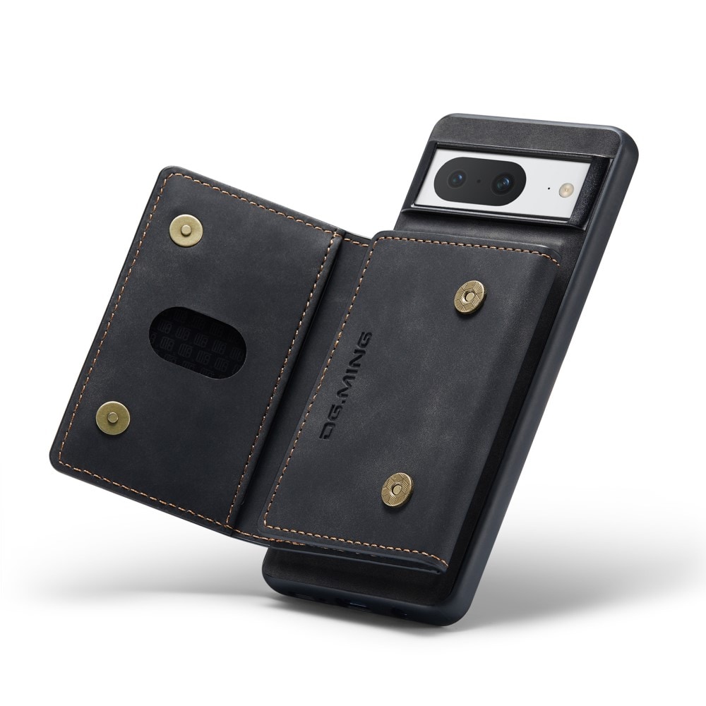 Google Pixel 8 Cover med aftagelig pung, Sort