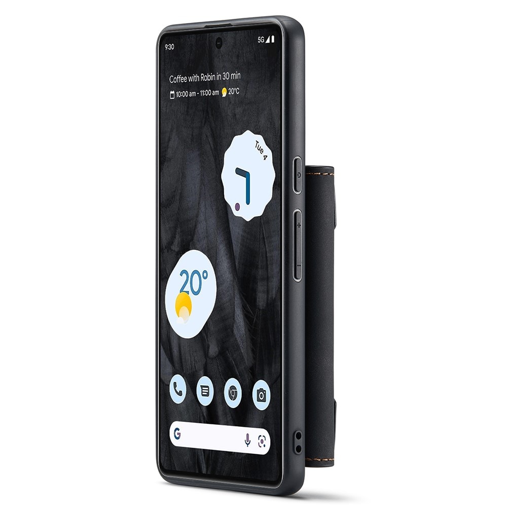 Google Pixel 8 Pro Cover med aftagelig pung, Sort
