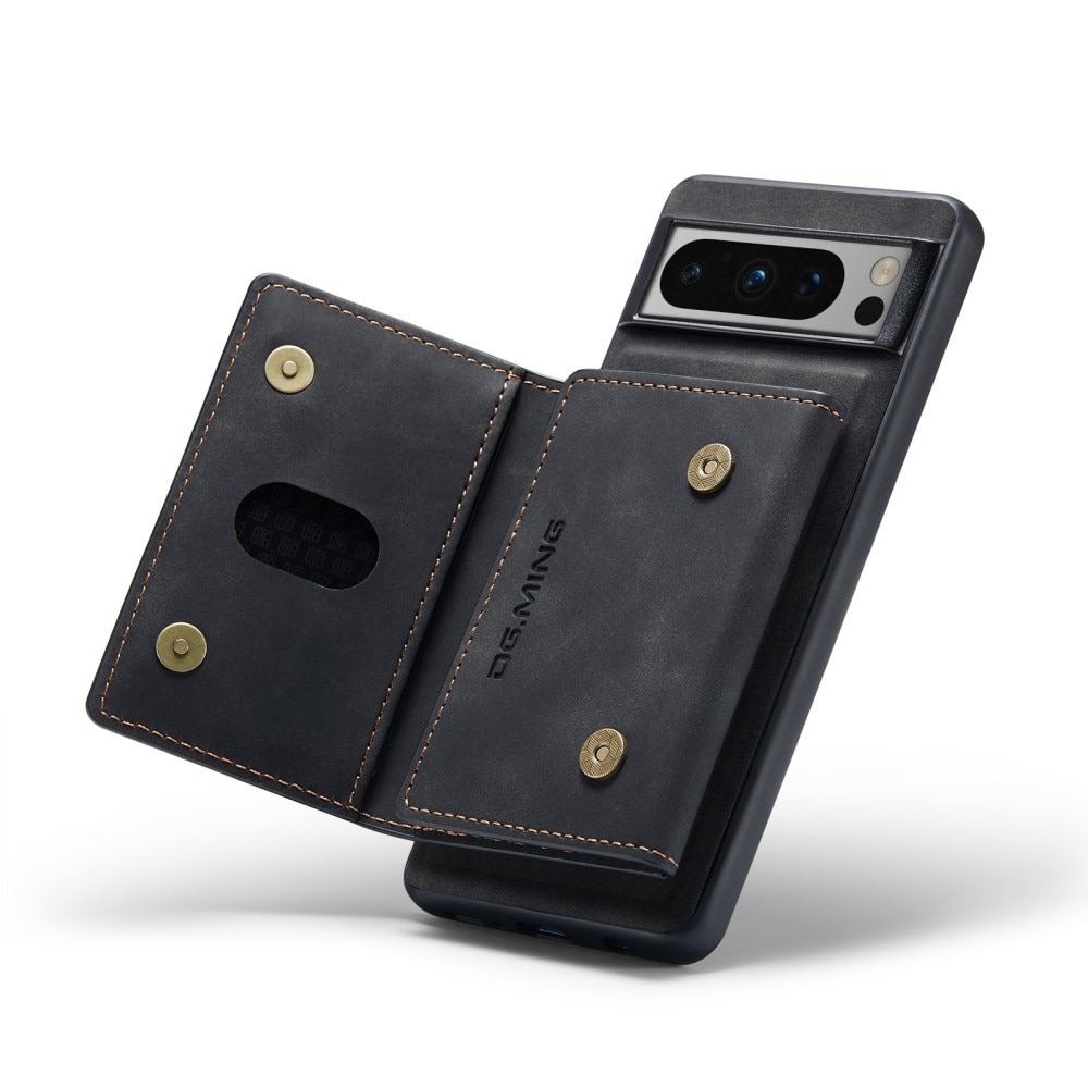 Google Pixel 8 Pro Cover med aftagelig pung, Sort