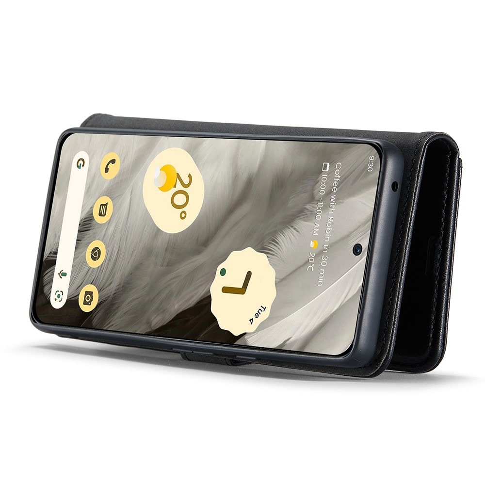 Google Pixel 8 Pungetui med aftageligt cover, Black