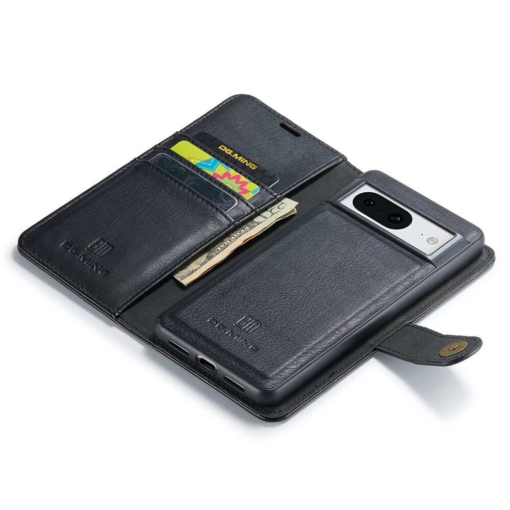 Google Pixel 8 Pungetui med aftageligt cover, Black