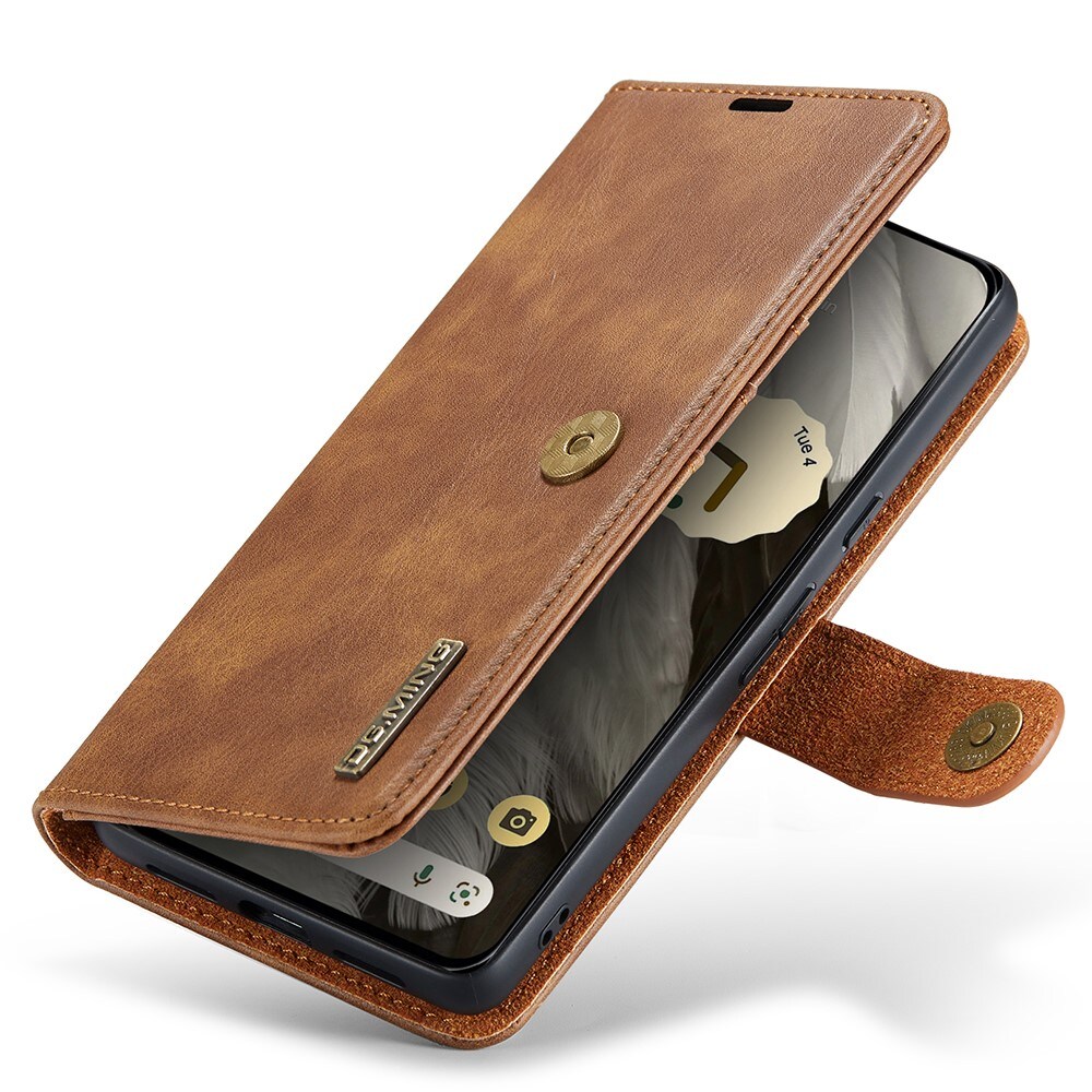 Google Pixel 8 Pungetui med aftageligt cover, Cognac