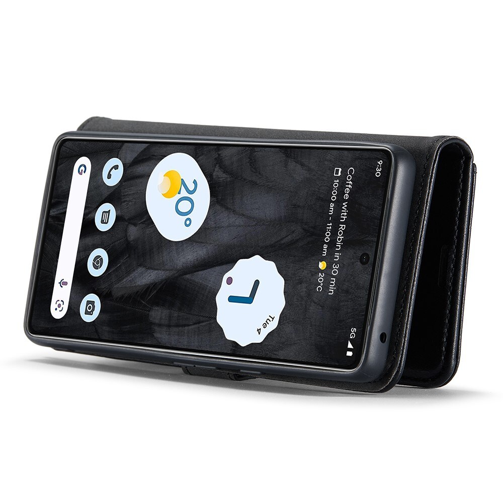 Google Pixel 8 Pro Pungetui med aftageligt cover, Black