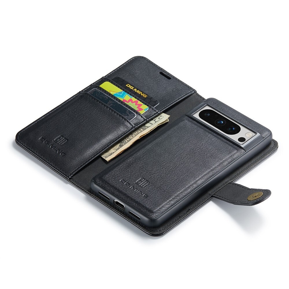 Google Pixel 8 Pro Pungetui med aftageligt cover, Black