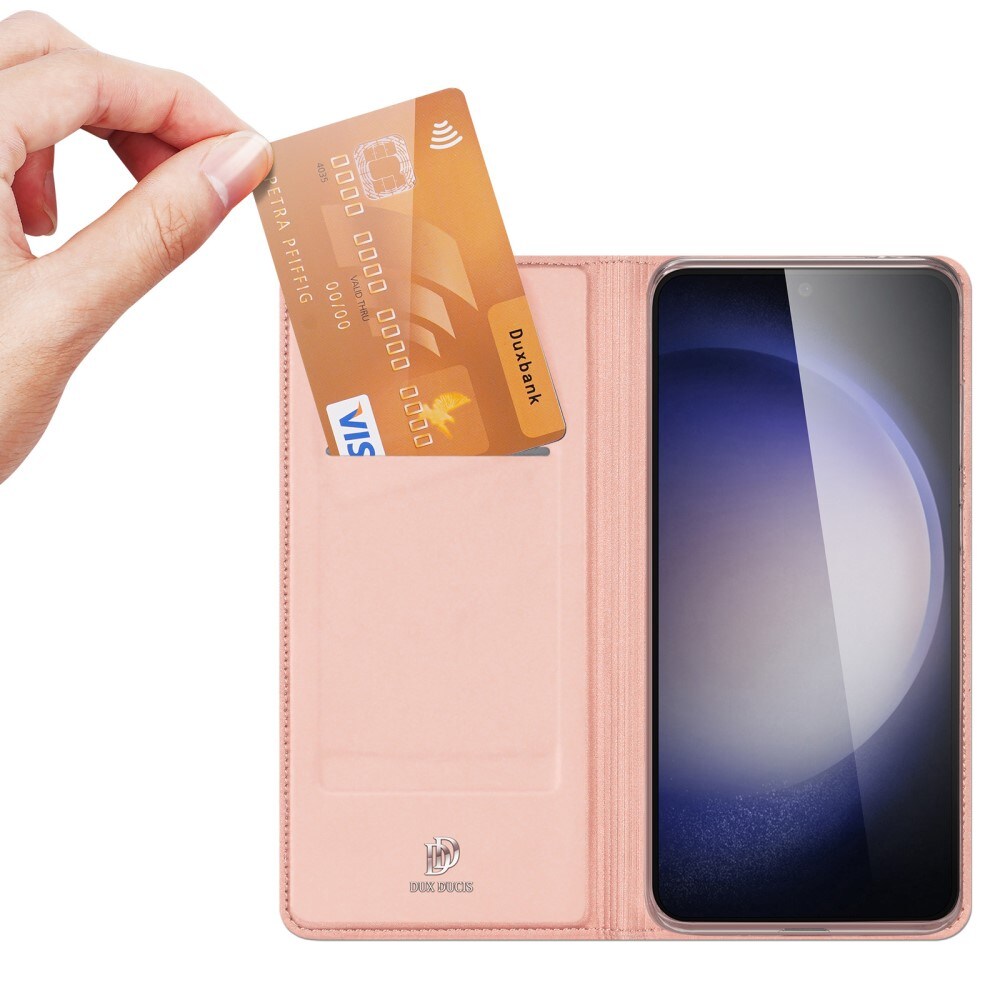 Samsung Galaxy S23 FE Slankt mobiletui, Rose guld