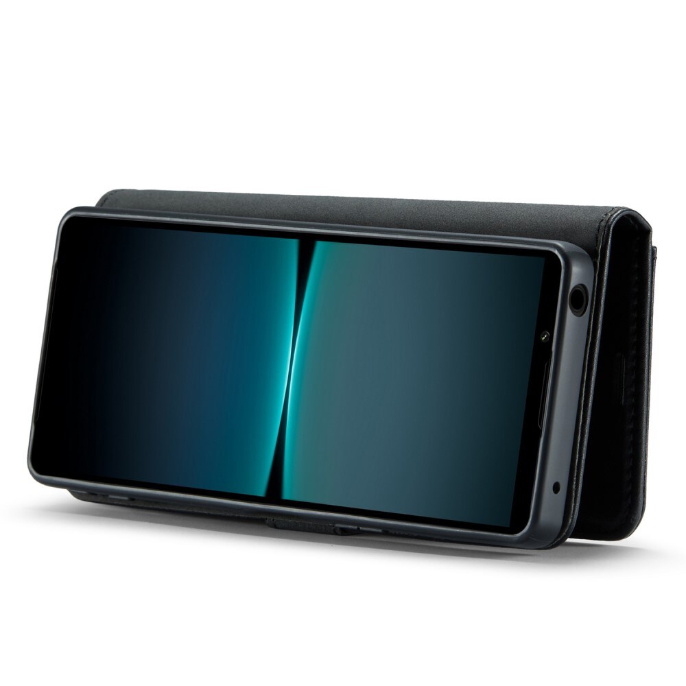 Sony Xperia 5 V Pungetui med aftageligt cover, Black