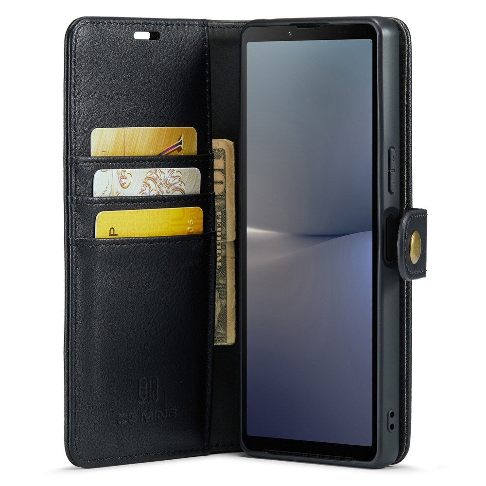 Sony Xperia 10 V Pungetui med aftageligt cover, Black