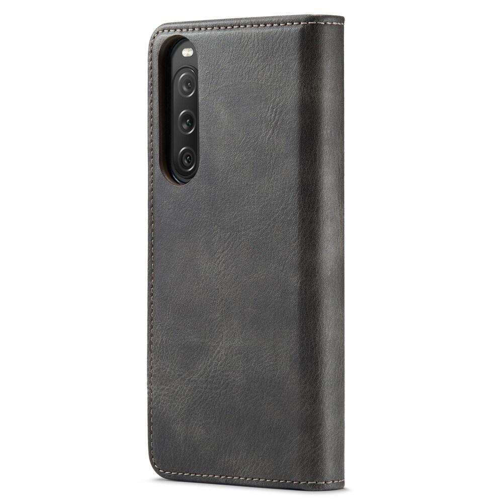 Sony Xperia 10 V Pungetui med aftageligt cover, Brown