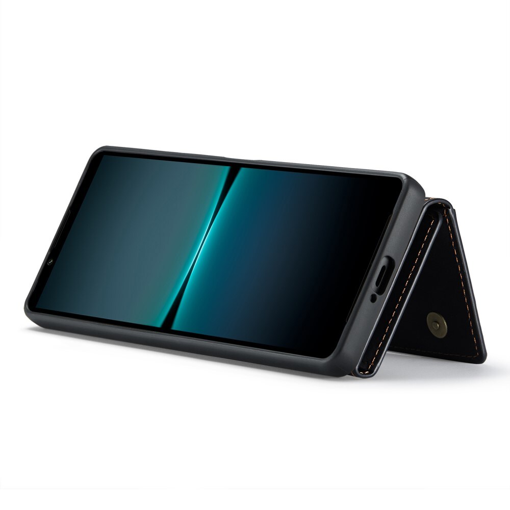 Sony Xperia 1 V Cover med aftagelig pung, Sort