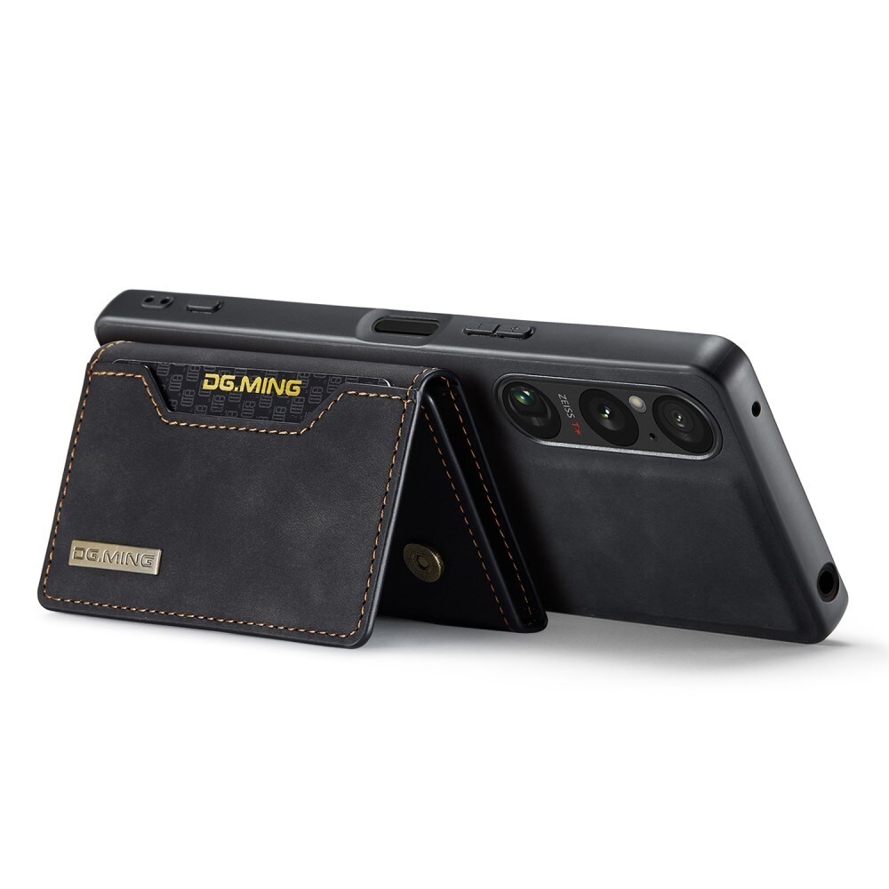 Sony Xperia 1 V Cover med aftagelig pung, Sort