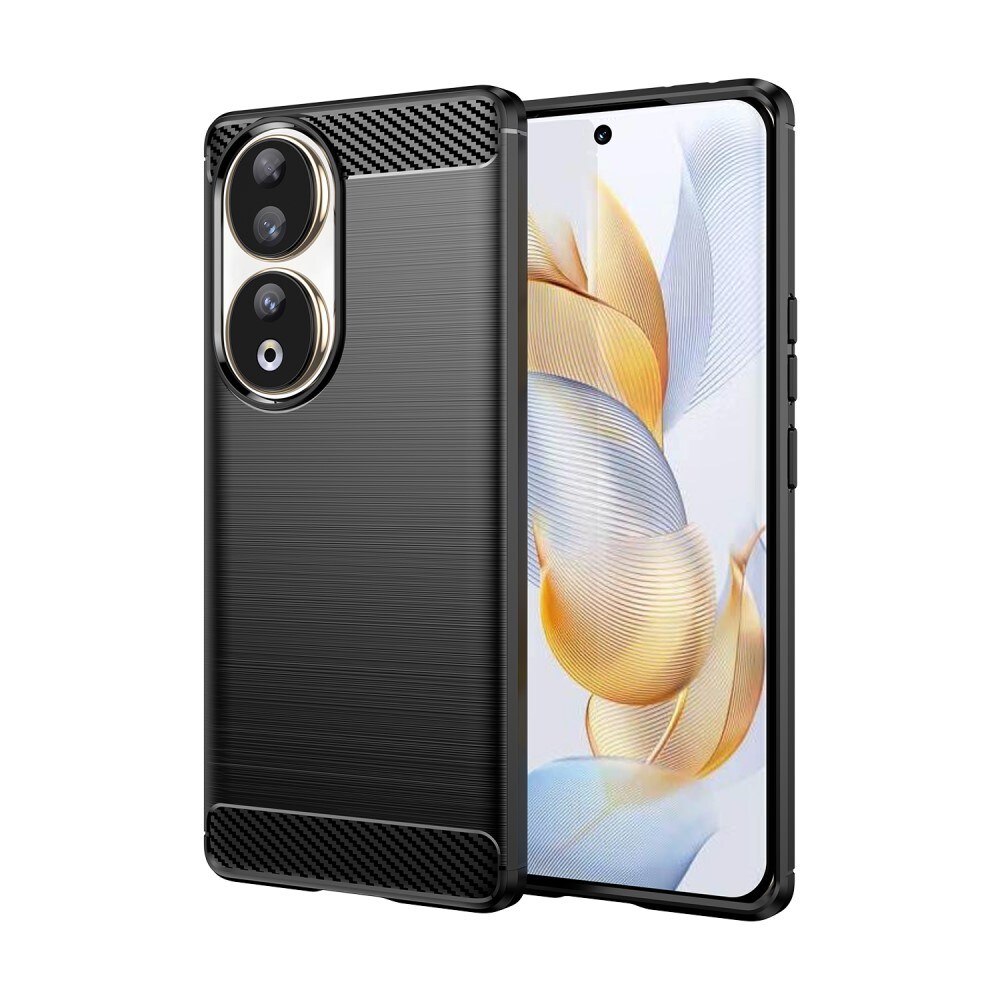  Honor 90 TPU-cover Brushed, Sort