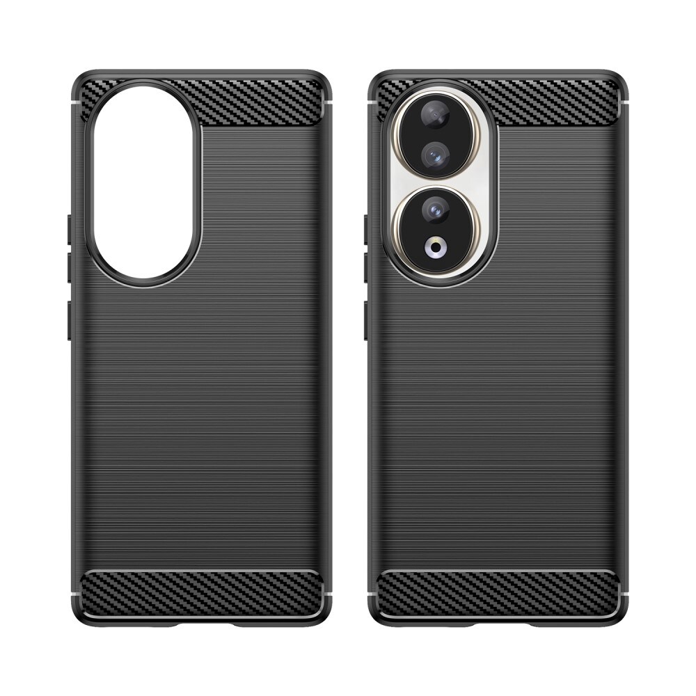  Honor 90 TPU-cover Brushed, Sort