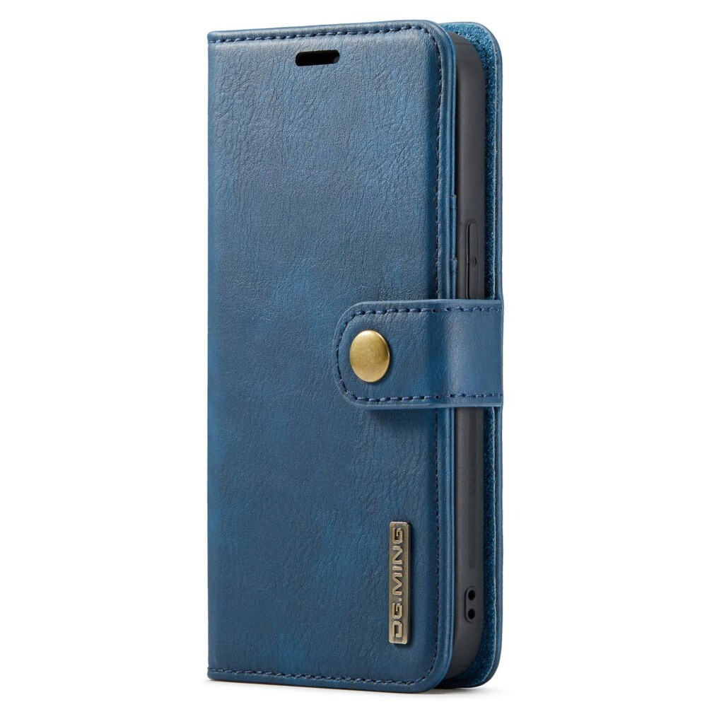 iPhone 15 Pungetui med aftageligt cover, Blue